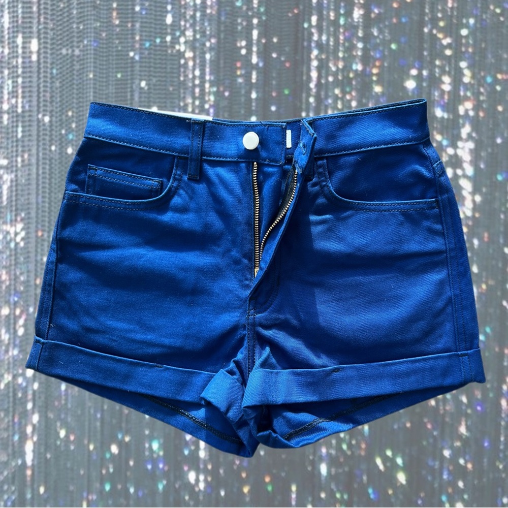 💙 AMERICAN APPAREL BLUE JEAN SHORTS 💙